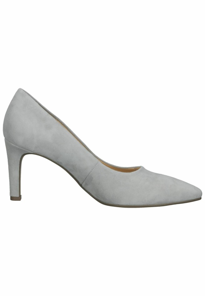 Femmes Talons Classiques Gabor | Gris Clair Exclusif
